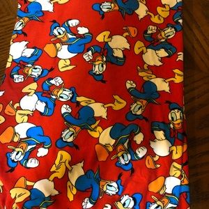 Lularoe TC leggings Donald Duck Disney